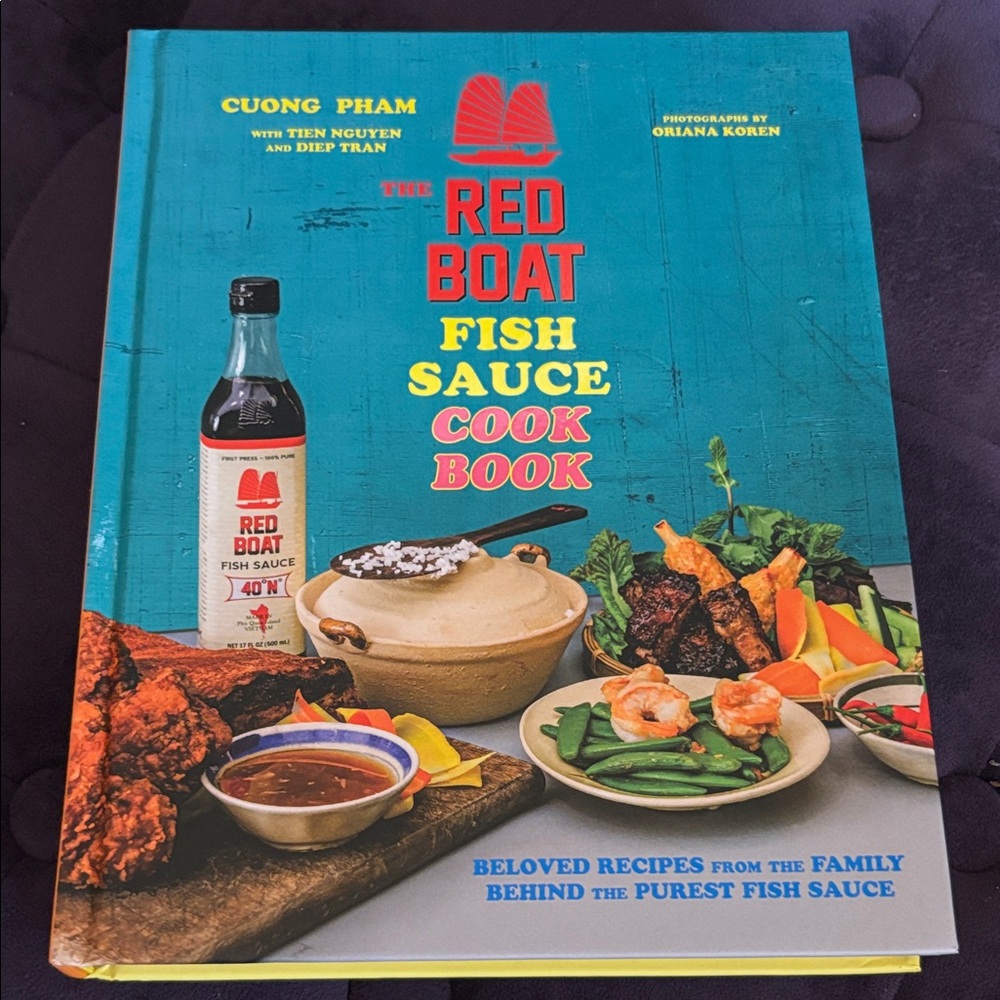 The Red Boat Fish Sauce Cookbook  Vietnamese cooking new hardcover.